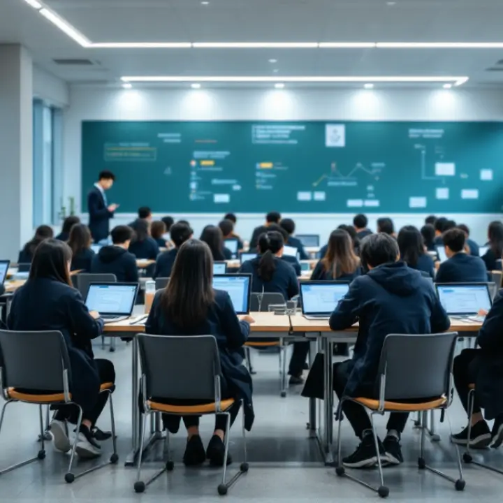 교실-공부하는-학생들